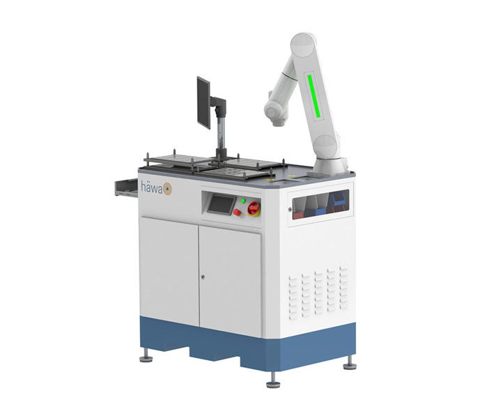 Verschiedene Cobot Untergestelle von häwa
