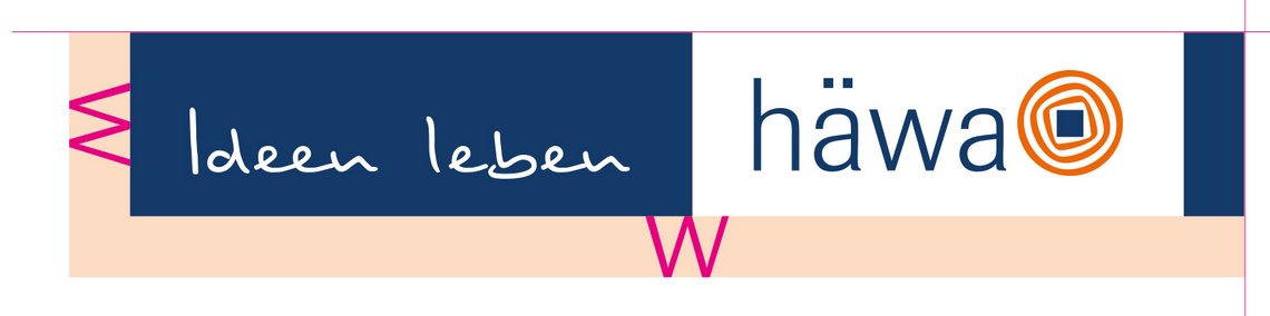 häwa Logo und Slogan "Ideen leben".