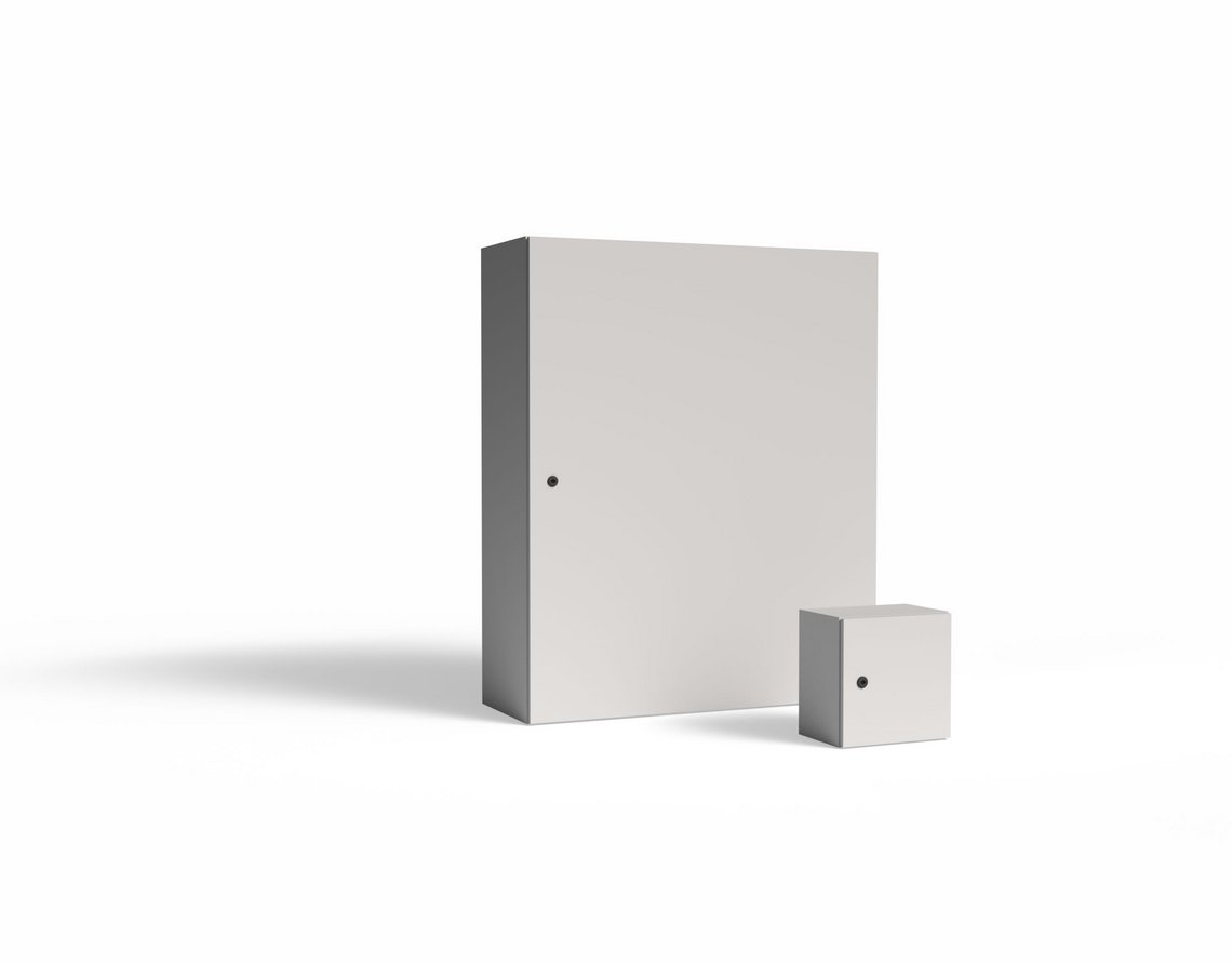 EMV Gehäuse von häwa Stahl, lackiert