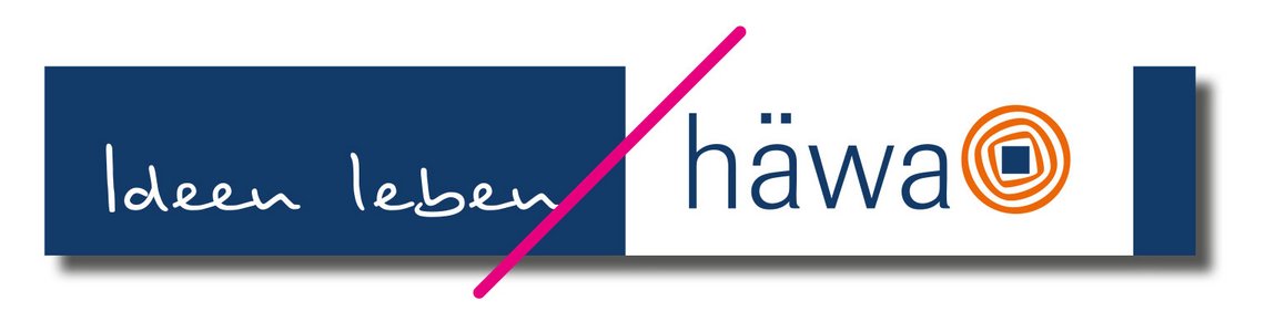 häwa Logo und Slogan "Ideen leben"