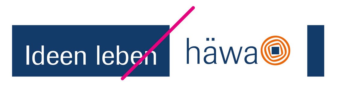 häwa Logo und Slogan "Ideen leben"