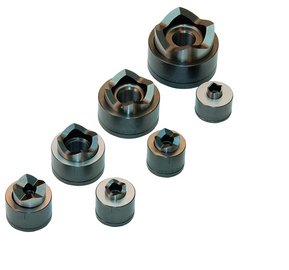 Rundlochersatz mit metrischen Lochern von M12 bis M50