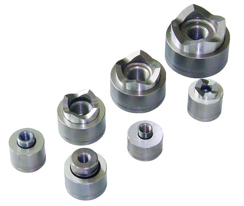Rundlochersatz mit Lochern von PG7 bis PG21 + ø 30,5 mm Rundlochersatz mit Lochern von PG7 bis PG21 + ø 30,5 mm