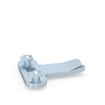 Schließzunge für Schubstangenanschluß