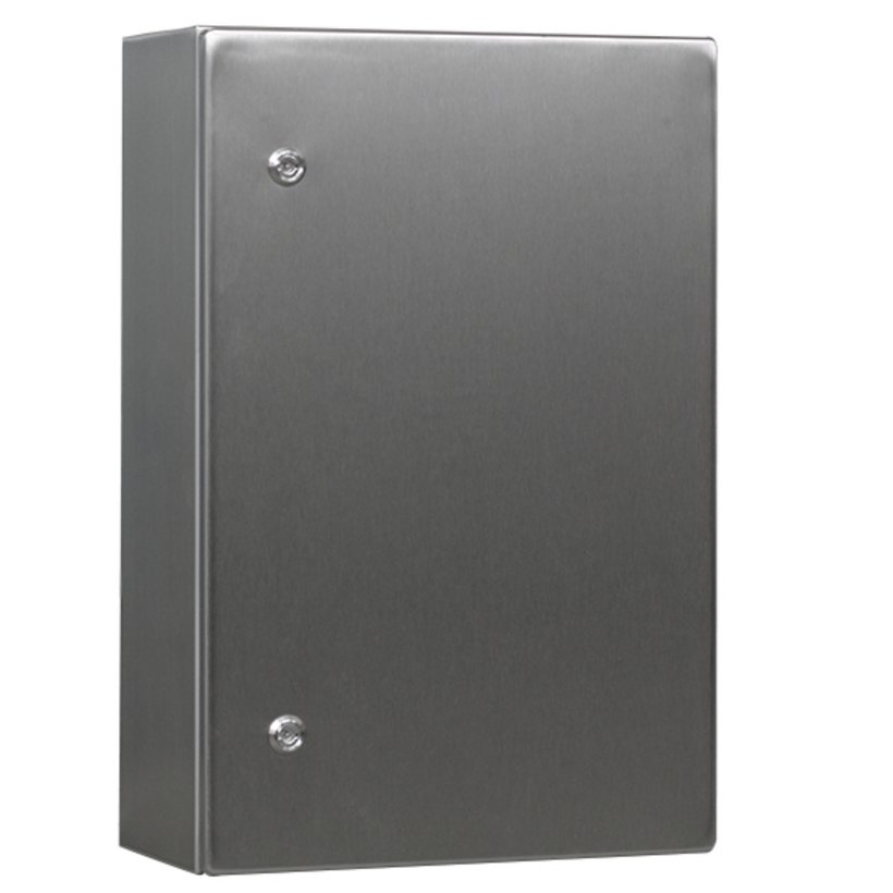 Wandgehäuse EMV Edelstahl, 1-türig Wandgehäuse EMV Edelstahl, 1-türig