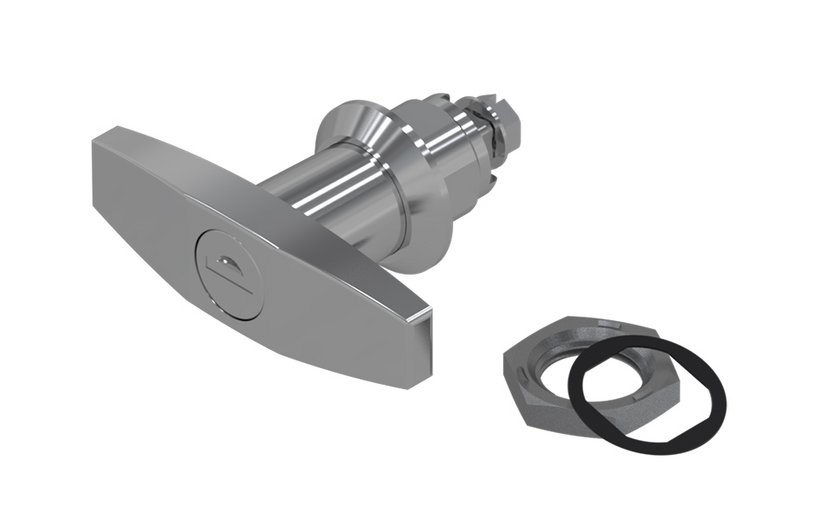 Knebel-Drehriegel TD1, abschließbar Knebel-Drehriegel TD1, abschließbar