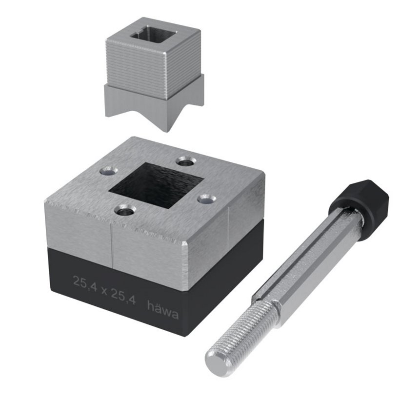 Quadratlocher 25,4