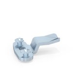 Schließzunge für Schubstangenanschluß