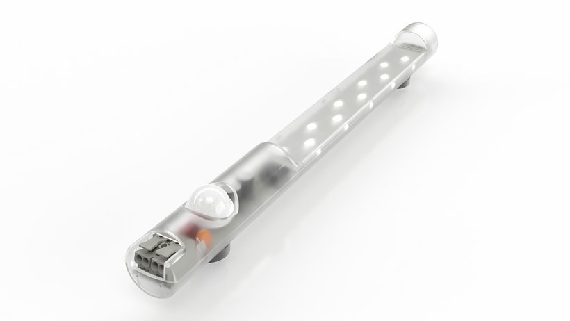 LED-Leuchte Multi Wide Voltage, mit Magnet- u. Clipbefestigung, 2-polige Druckklemme LED-Leuchte Multi Wide Voltage, mit Magnet- u. Clipbefestigung, 2-polige Druckklemme
