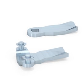 Schließzunge ohne Anschlagnase