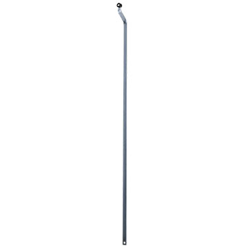 Flachstange mit Rollen
