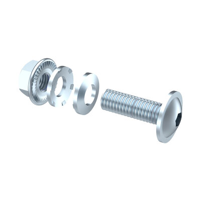 Schraube Mutter Scheibe