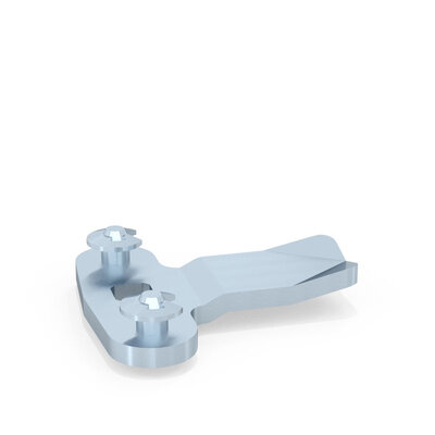 Schließzunge für Schubstangenanschluß