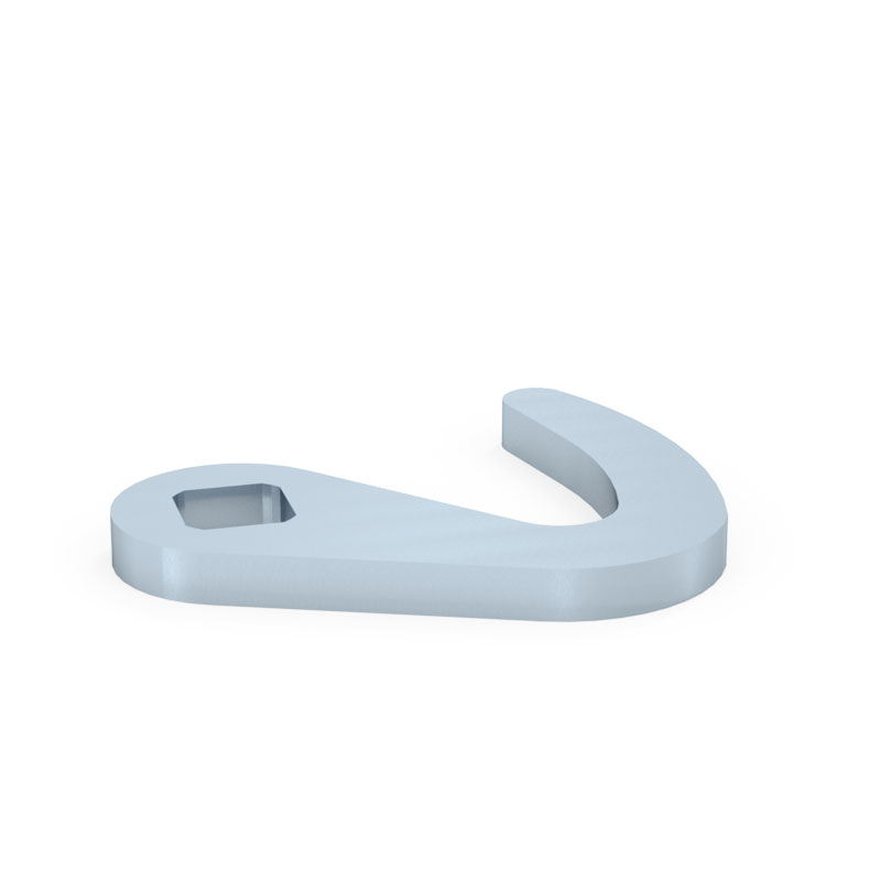 Hakenschließzunge Drehriegel