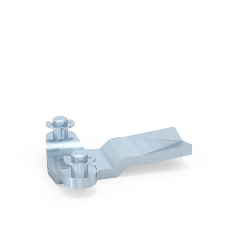 Schließzunge ohne Anschlagnase