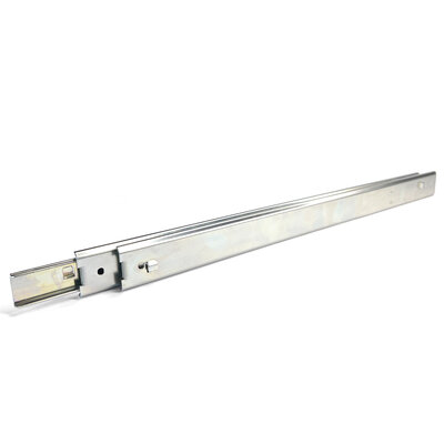 Teleskopschiene mit Bajonettaufhängung als Überauszug